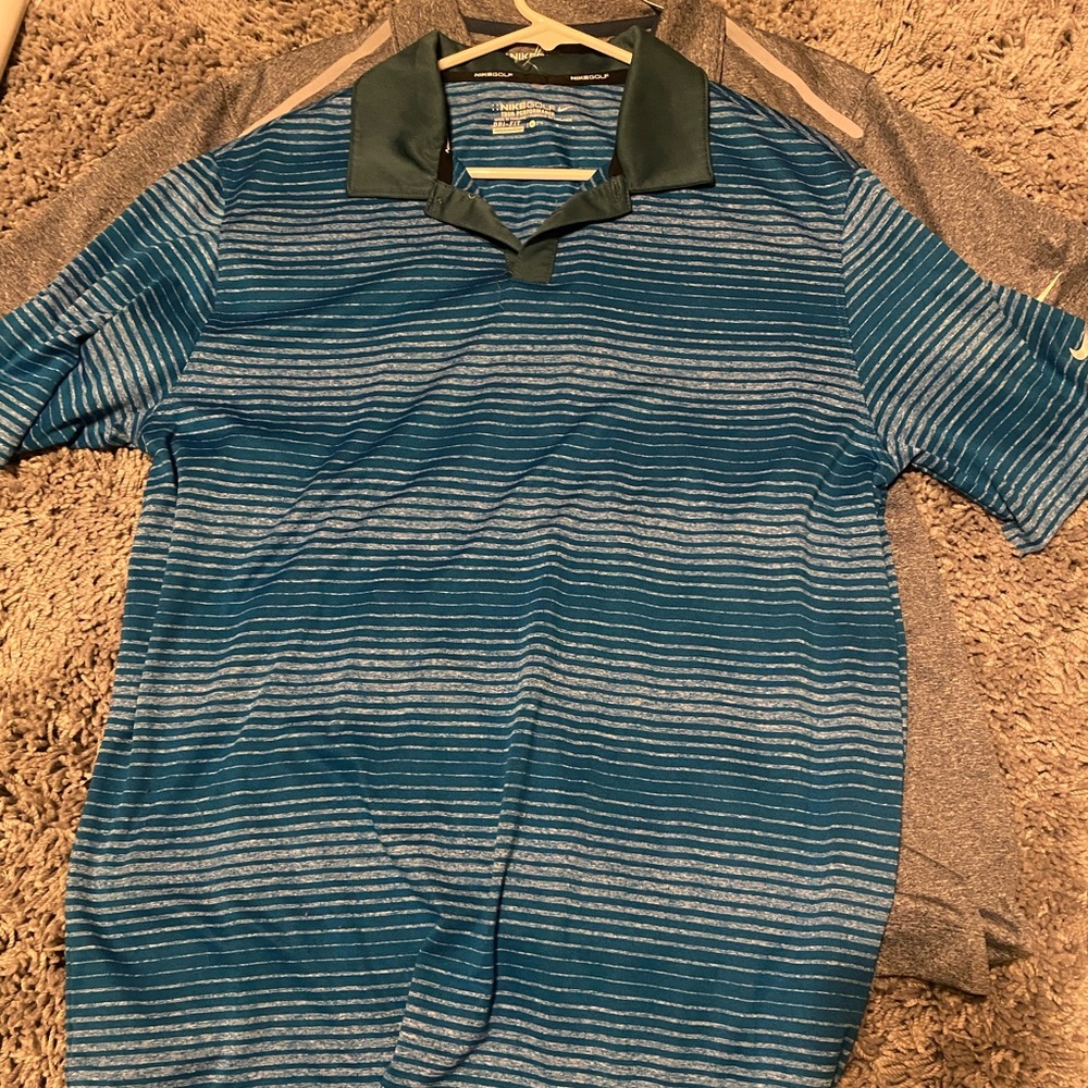 Nike Dri fit golf polo